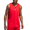Débardeur Rouge Homme Adidas Legends