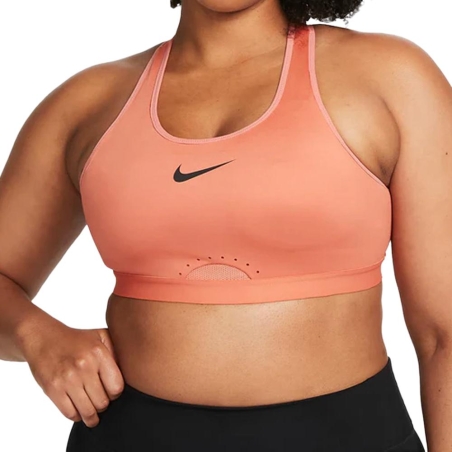 Brassière Orange Femme Nike Swsh