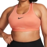 Brassière Orange Femme Nike Swsh