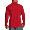 Sweat 1/2 zip Rouge Homme Under Armour Tech 2.0