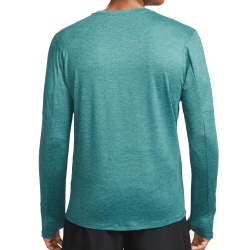 T-shirt Manches Longues Vert Homme Nike Elmnt Crew
