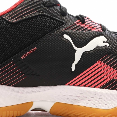 Chaussure sport en salle Noire/Blanche Homme Puma Solarflash