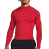T-shirt Rouge Homme Under Armour Comp Mock