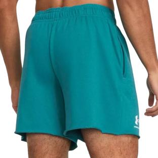 Short Bleu Homme Under Armour Rival Terry 6