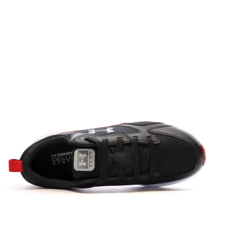 Chaussures de Fitness Noire/Rouge Homme Under Armour Charged Edge