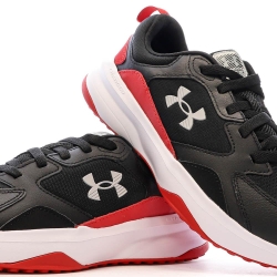 Chaussures de Fitness Noire/Rouge Homme Under Armour Charged Edge