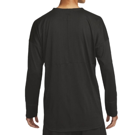 Sweat Noir Homme Nike Dri-FIT Crew Top