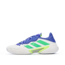 Chaussures de tennis Blanc/Bleu Homme Adidas Barricade