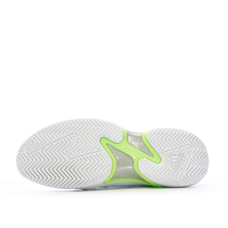 Chaussures de tennis Blanc/Bleu Homme Adidas Barricade