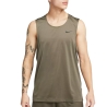 Débardeur de Sport Kaki Homme Nike M Nk Df Ready