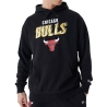 Sweat à Capuche Noir/Doré Homme New Era Nba Chicago Bulls