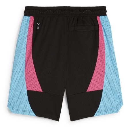 Short de basket Noir/Bleu/Rose Homme Puma Scoot X Nl