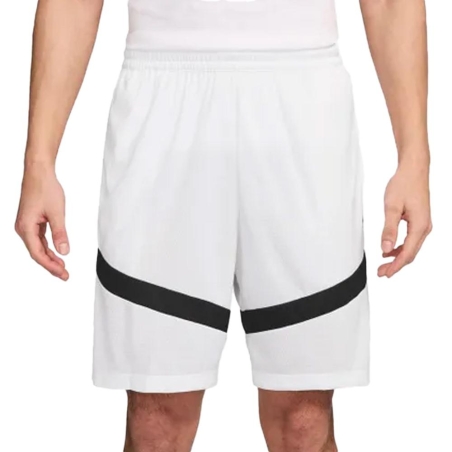 Short de Basketball Blanc Homme Nike Icon