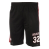 Miami Short basket Noir/Rouge Homme Sport Zone