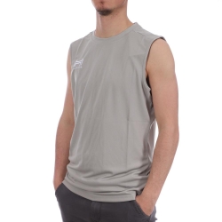 Débardeur Gris aux Bandes Vertes Homme Hungaria Training Pro Sleveless
