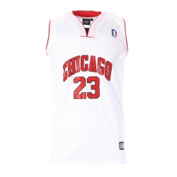 Chicago 23 Maillot de basket Blanc Homme Sport Zone