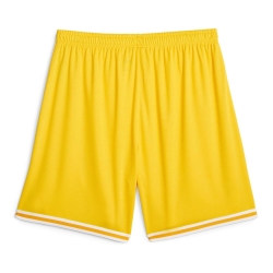 Short de Basketball Jaune Homme Puma Hoops Team Game Short