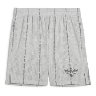 Short de Basketball Gris Homme Puma Melo Alwayz