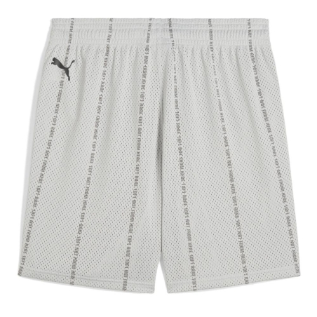 Short de Basketball Gris Homme Puma Melo Alwayz