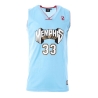 Memphis Maillot Bleu Homme Sport Zone Tank
