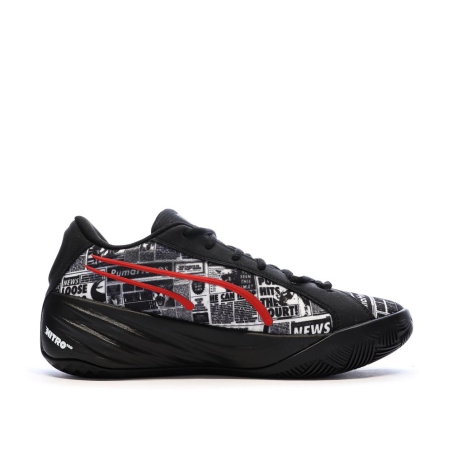 Chaussures de Basketball Noires Homme Puma All-pro Nitro