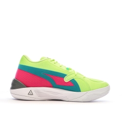 Chaussures de basketball Vert/Rose Homme Puma TRC Blaze Court Daytona