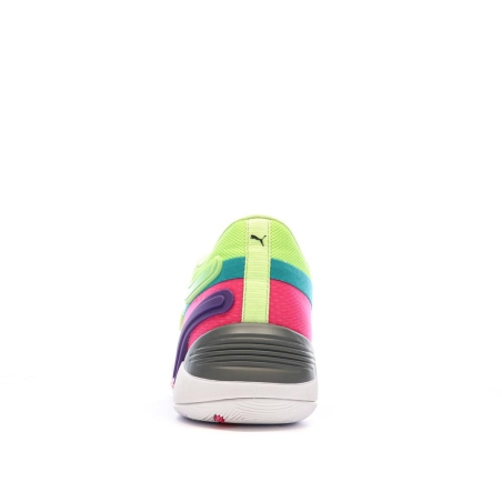 Chaussures de basketball Vert/Rose Homme Puma TRC Blaze Court Daytona