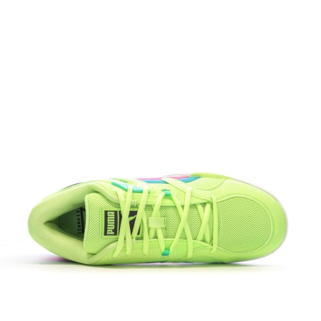 Chaussures de basketball Vert/Rose Homme Puma TRC Blaze Court Daytona
