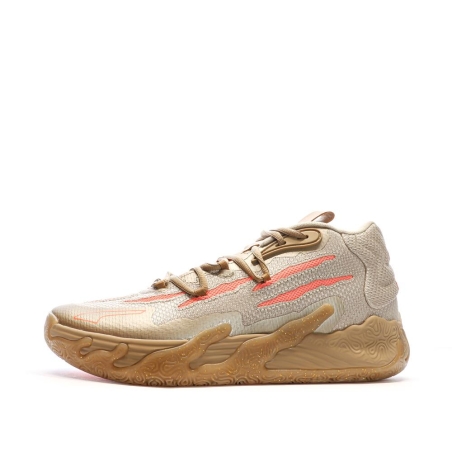 Chaussures de Basketball Dorées Homme Puma MB.03 Cny
