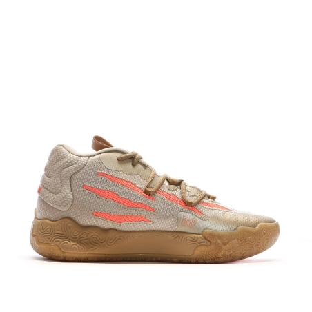 Chaussures de Basketball Dorées Homme Puma MB.03 Cny