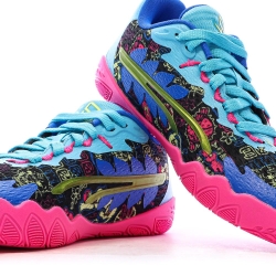 Chaussures de Baskets Bleu/Rose Homme Puma Stewie 3