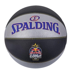 Ballon de basketball Noir/Gris Spalding REDBULL HALF COURT