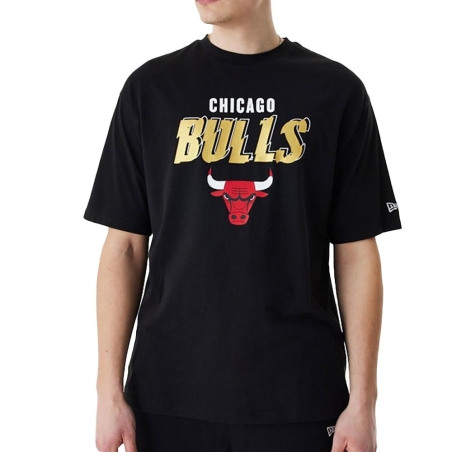 T-shirt Noir Homme New Era Chibul Blkm