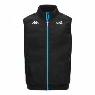 Veste Sans Manches Noire/Turquoise Garçon Kappa Aboslend