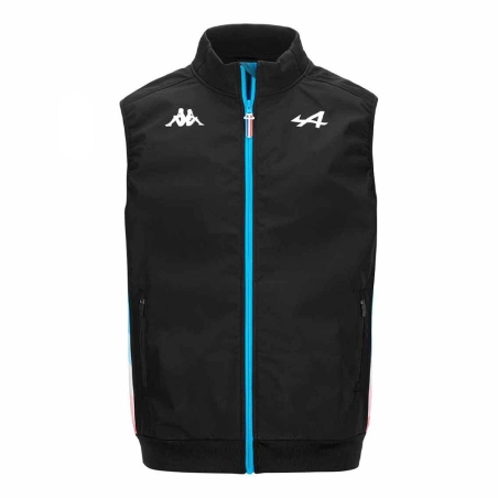 Veste Sans Manches Noire/Turquoise Garçon Kappa Aboslend