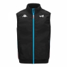 Veste Sans Manches Noire/Turquoise Garçon Kappa Aboslend