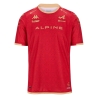 Maillot Rouge Homme Kappa Kombat 2024