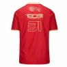 Maillot Rouge Homme Kappa Kombat 2024
