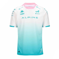 Maillot Blanc/Rose Homme Kappa Kombat
