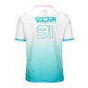 Maillot Blanc/Rose Homme Kappa Kombat