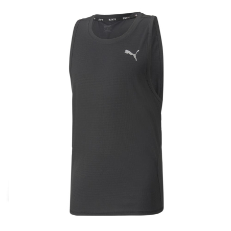 Débardeur Noir Homme Puma Run