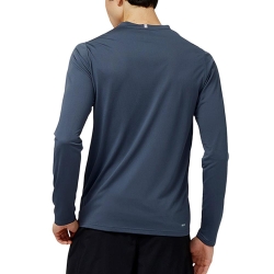 T-shirt Manches Longues Marine Homme New Balance Core