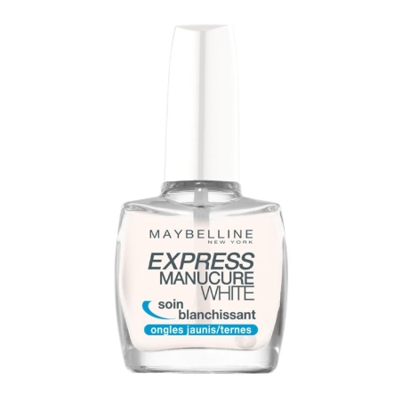 Vernis à Ongles Express Manucure Gemey Maybelline Soin Blanchissant