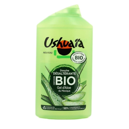 Gel Douche Bio Douche Désaltérante Ushuaia Gel d'Aloe Du Mexique