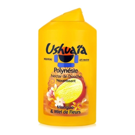 Gel douche Ushuaia Polynésie Mangue et Miel