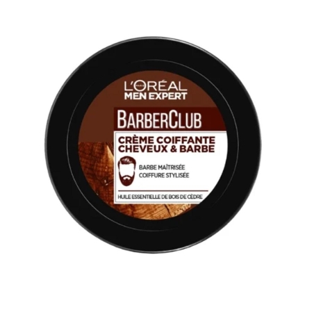 Crème Coiffante Cheveux Et Barbe Homme L'OREAL PARIS