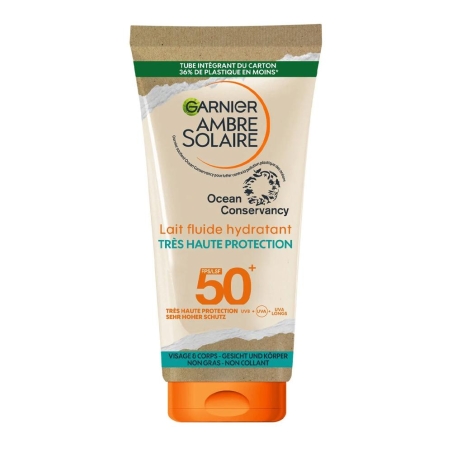Ambre Solaire Lait Fluide Hydratant GARNIER FPS 50 175ml
