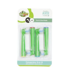 x4 Brossettes de Rechange Rotative Prodental Healthy Kids Fairy Jade