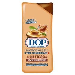 Shampoing L'huile d'argan 2 en 1 Dop Cheveux très sec ou frisés 400ml