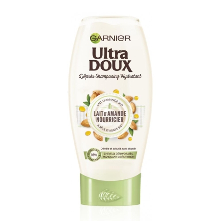 Après-Shampooing Garnier Lait d'amande Bio 200 ml